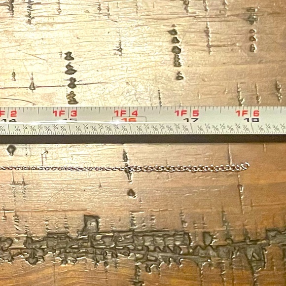 Silver necklace with tiny beads - Picture 4 of 4